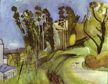 landscape Painting - Montalban Landscape abstract fauvism Henri Matisse